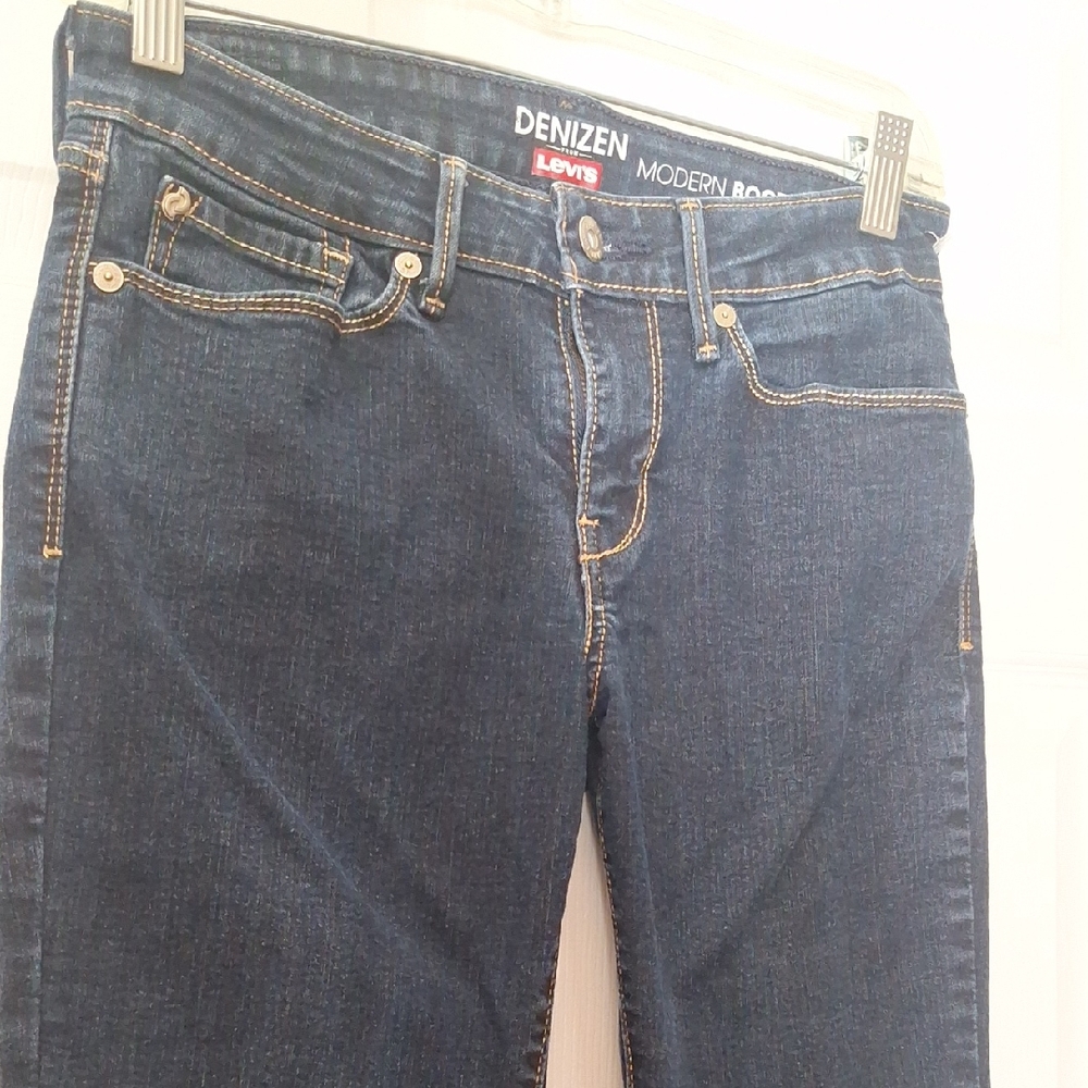 Women's Denizen  Dark Blue Boot Cut Jeans